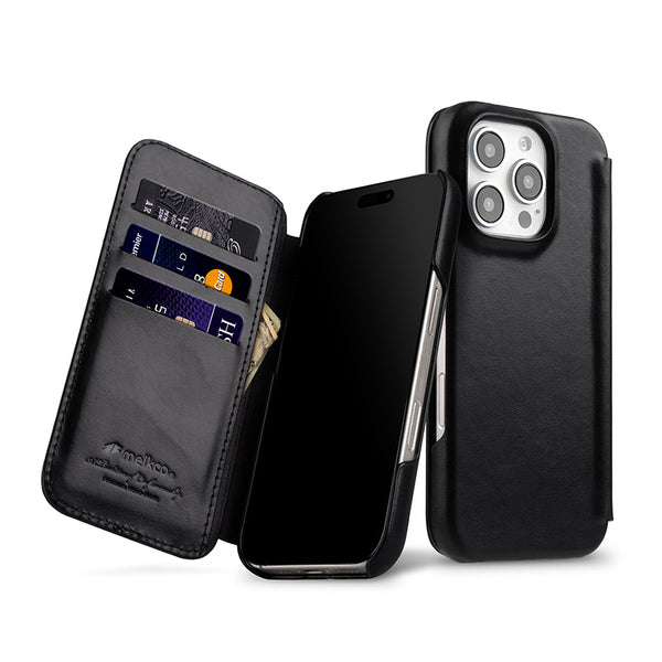 Face Book Pro Leather Case - iPhone 16 Series - Oil Wax Leather