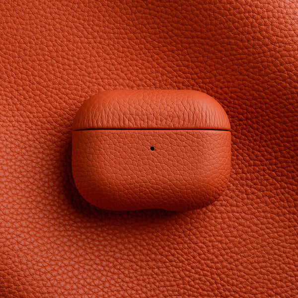 Leather Case - AirPods Series - Lai Chee Pattern