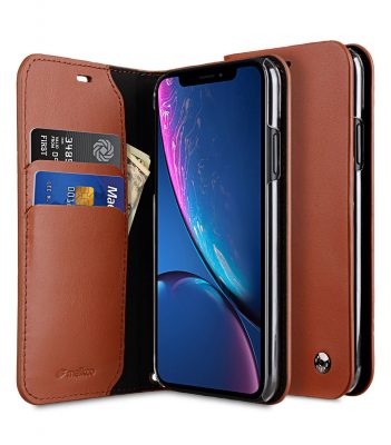 Fashion Cocktail Series Premium Leather Slim Flip Type Case for Apple iPhone XR
