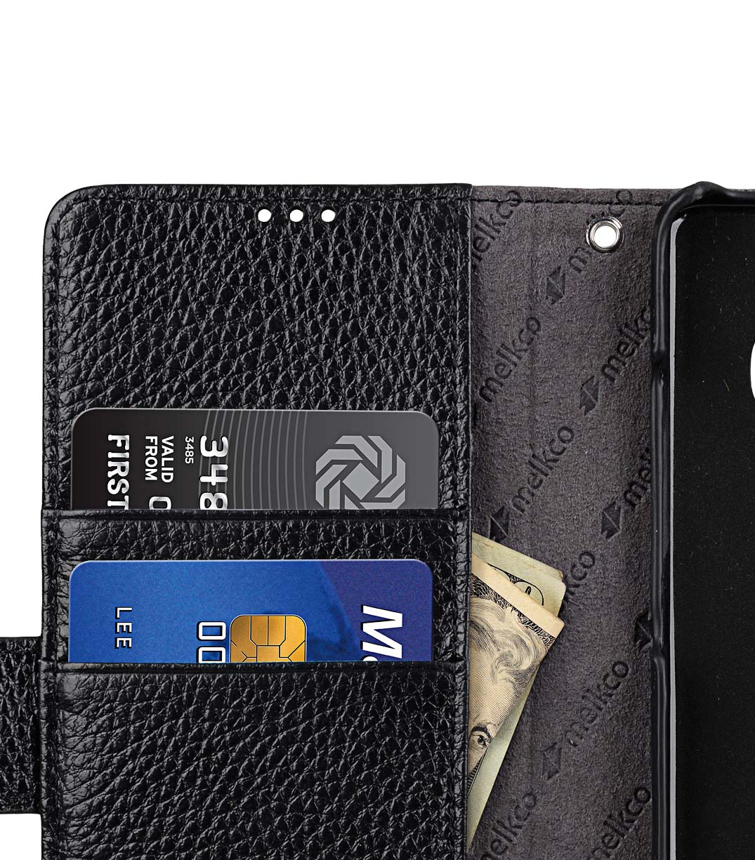 Premium Leather Wallet Book Type Case for Samsung Galaxy S10